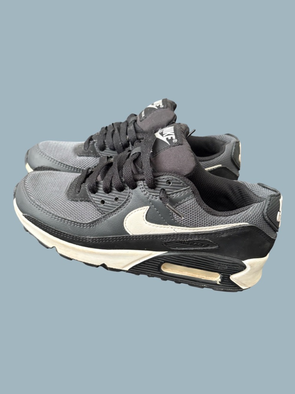 Nike Men’s Retro Runner Sneakers - Gray/Black/White